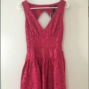 BCBG cocktail dress Katarina in Azalea